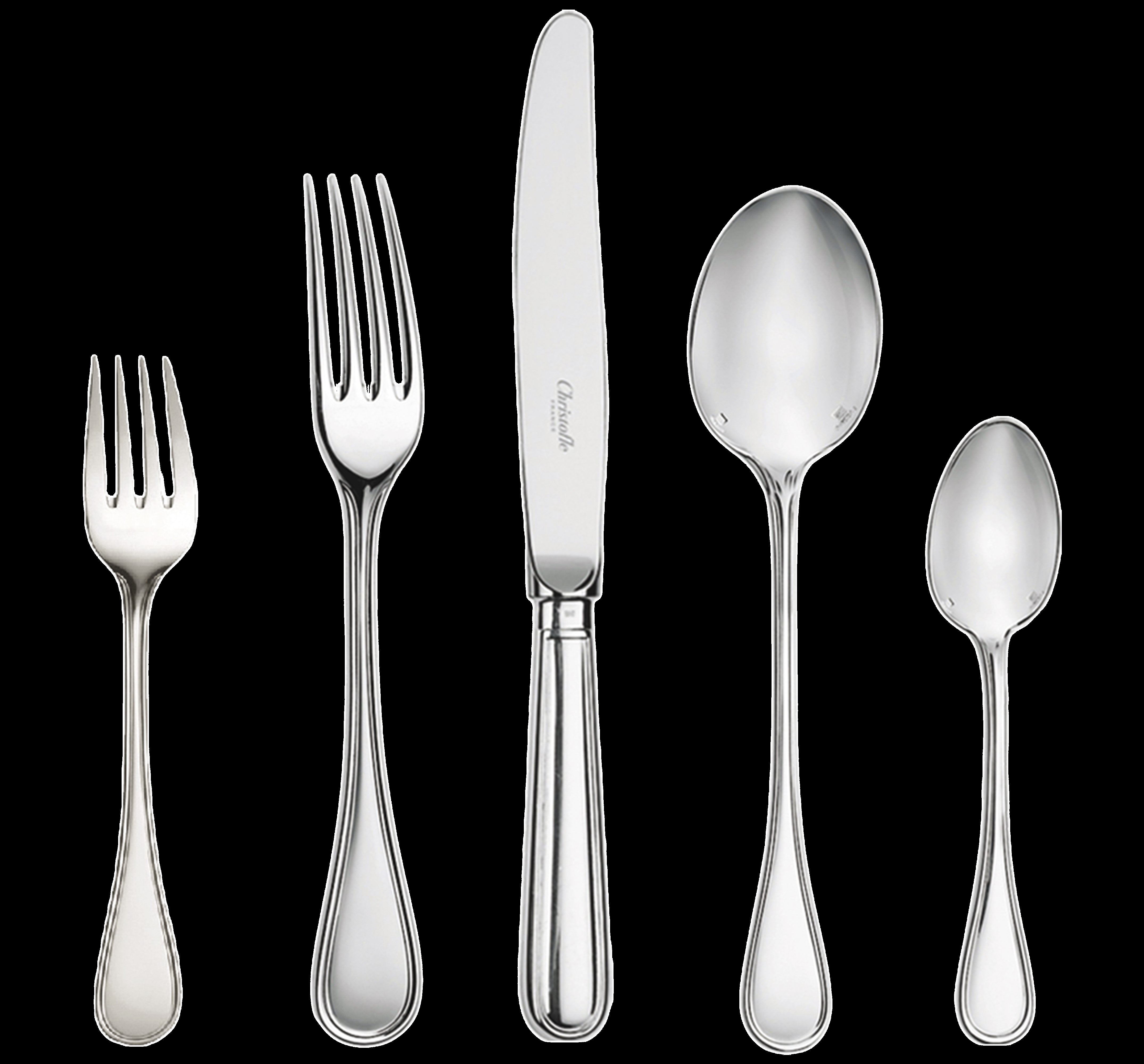 Albi Silver-plated Individual Place Setting, Set of 5