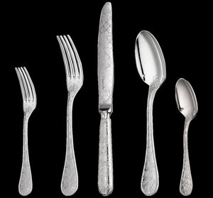 Jardin d’Eden Silver-plated Individual Place Setting, Set of 5