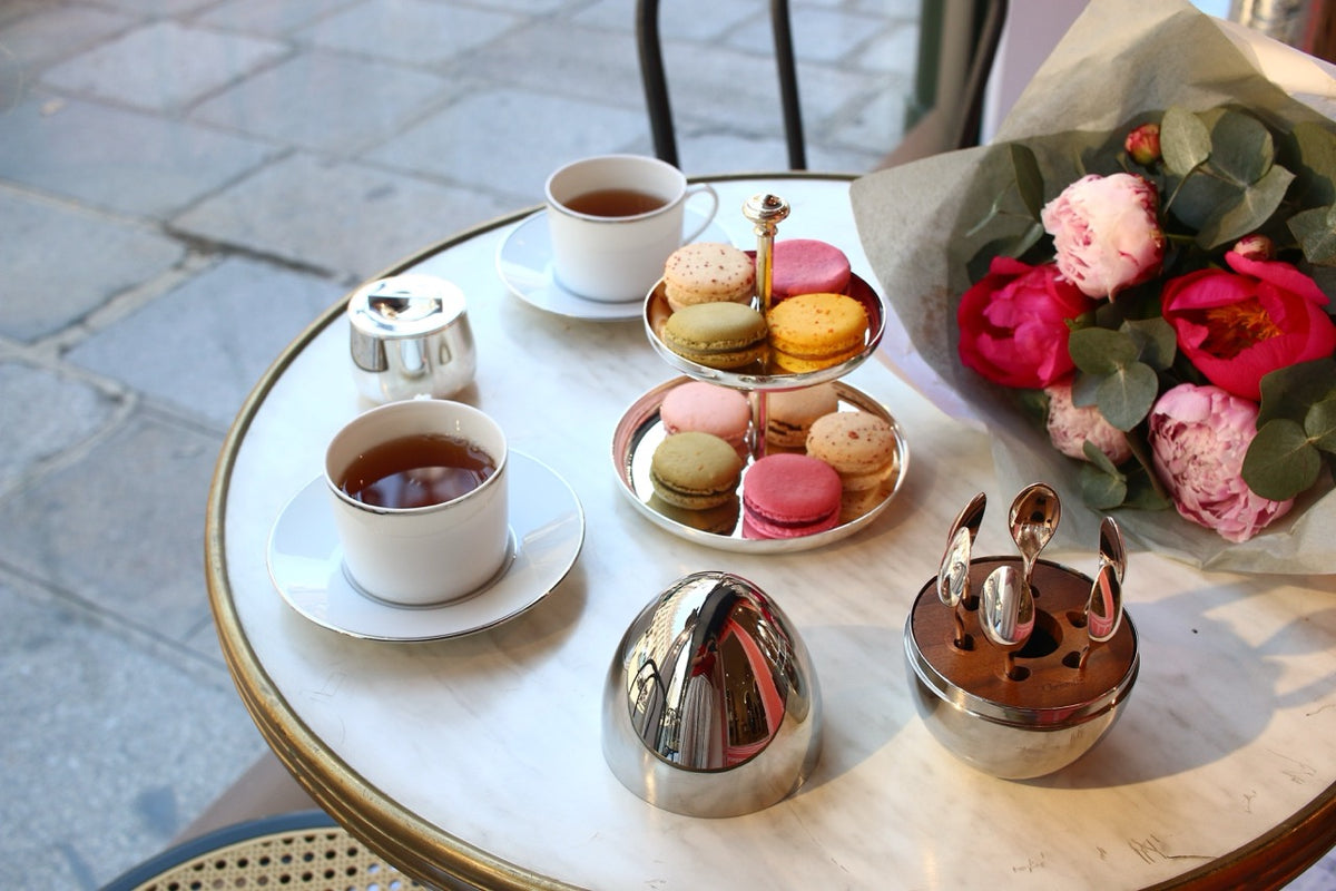 MOOD Coffee Silver-plated Espresso Spoons, Set of 6