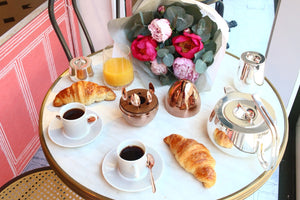 MOOD Precious Coffee Rose Gold Espresso Spoons, Set of 6