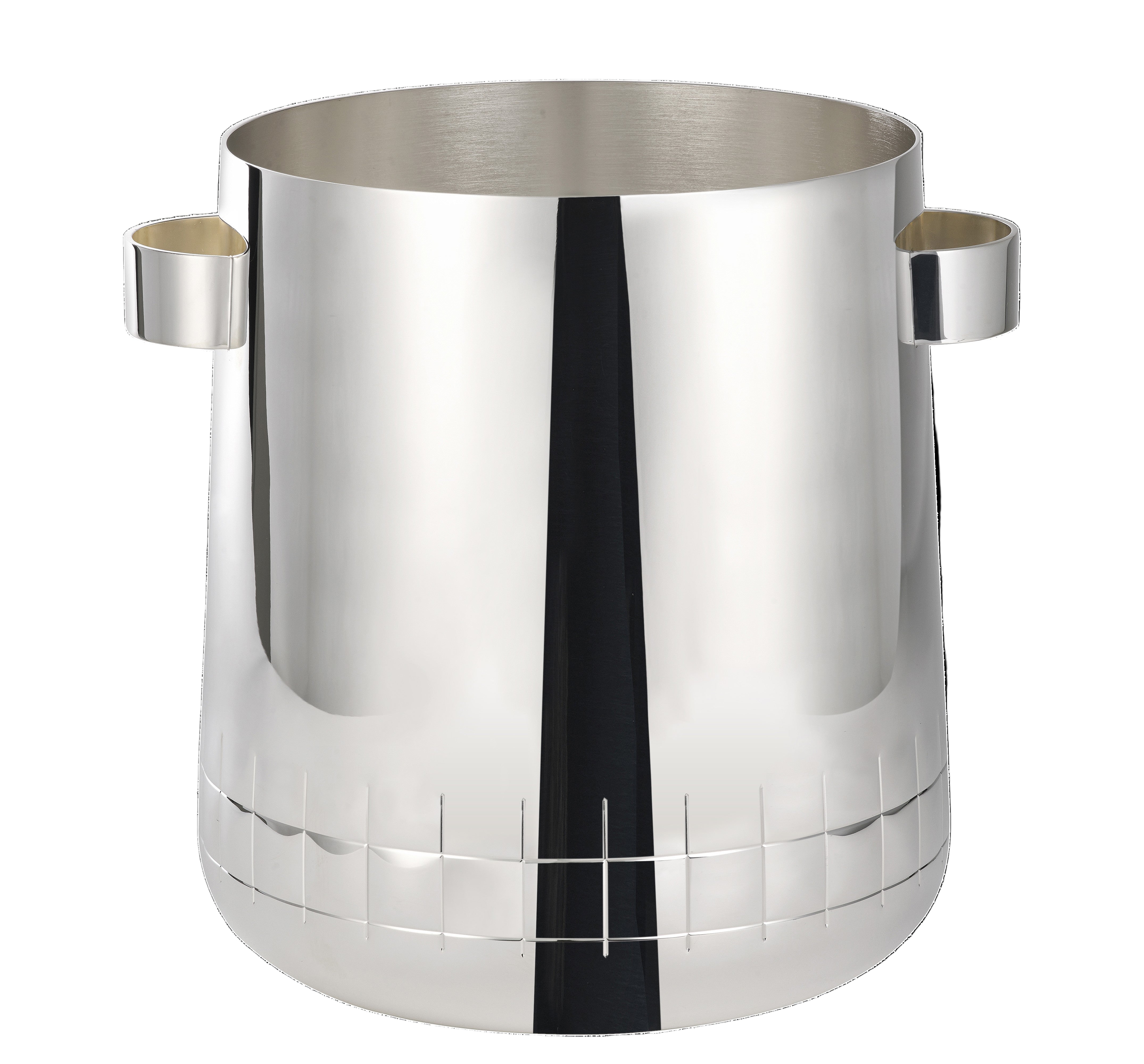 Graphik Silver-plated Champagne Cooler