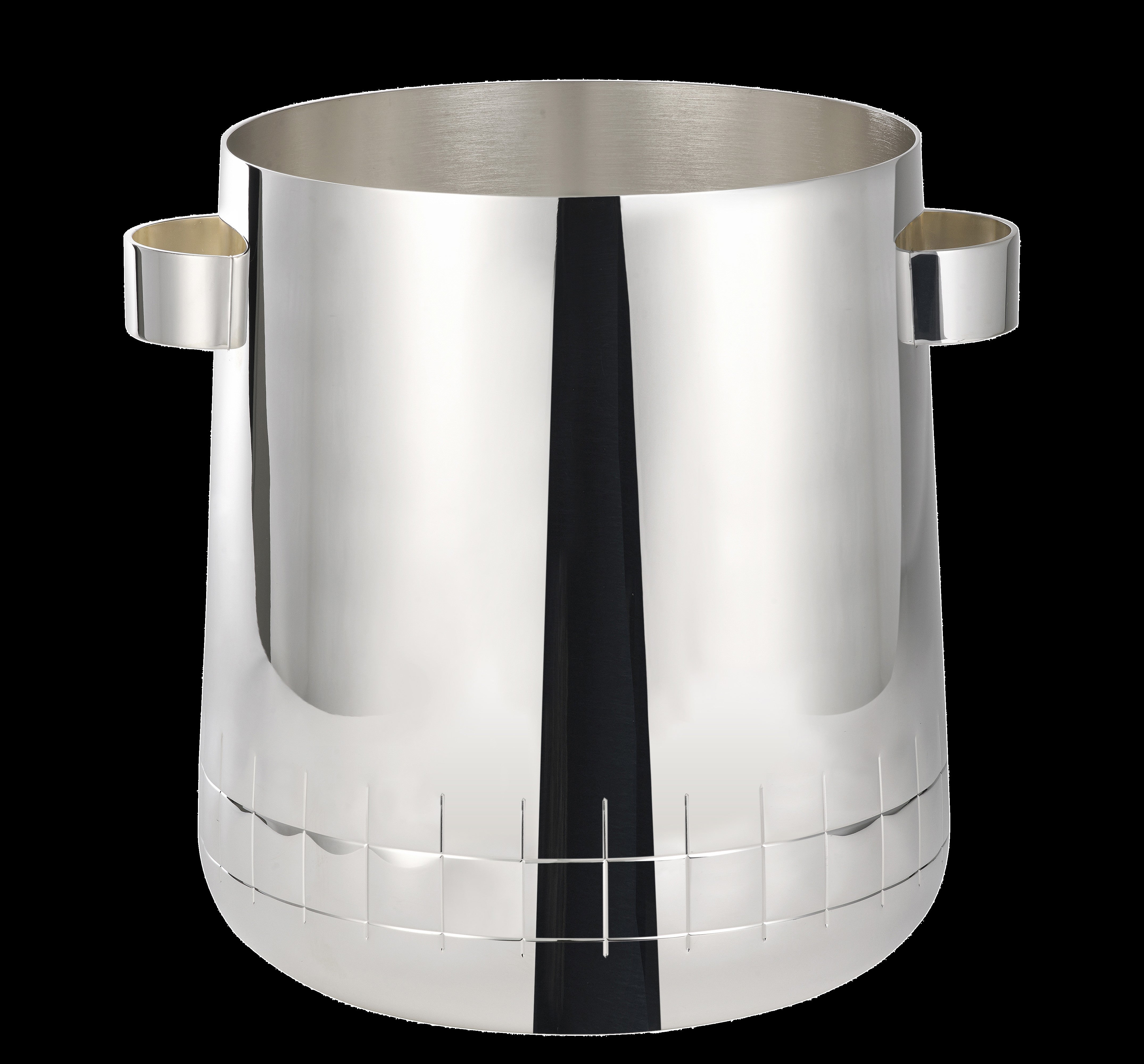 Graphik Silver-plated Champagne Cooler