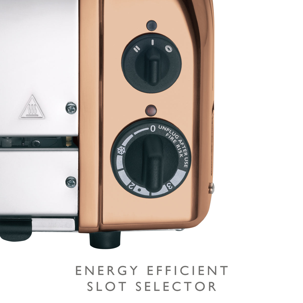 2 Slot Classic Toaster in Copper