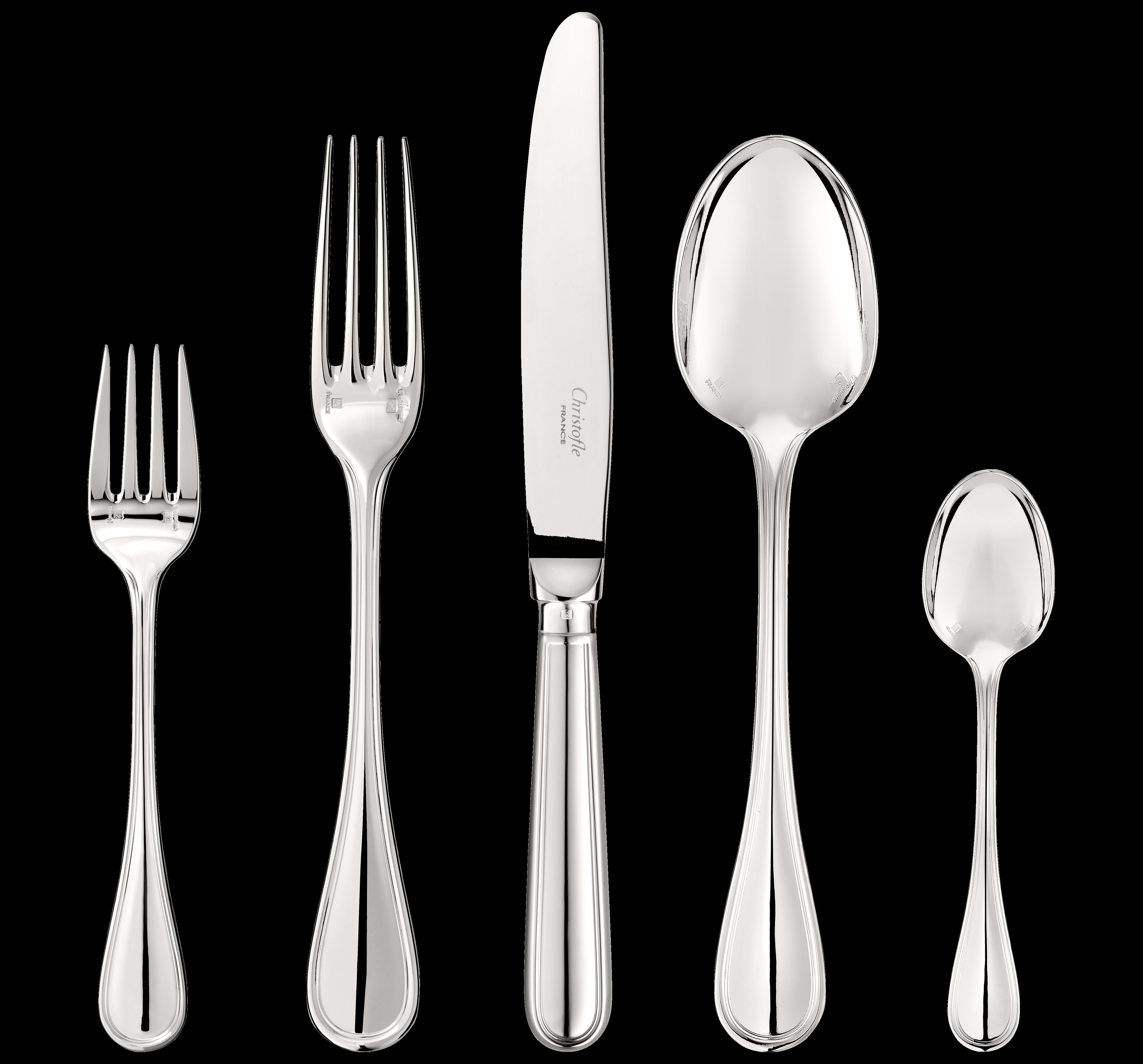 Albi Sterling Silver Individual Place Setting, Set of 5
