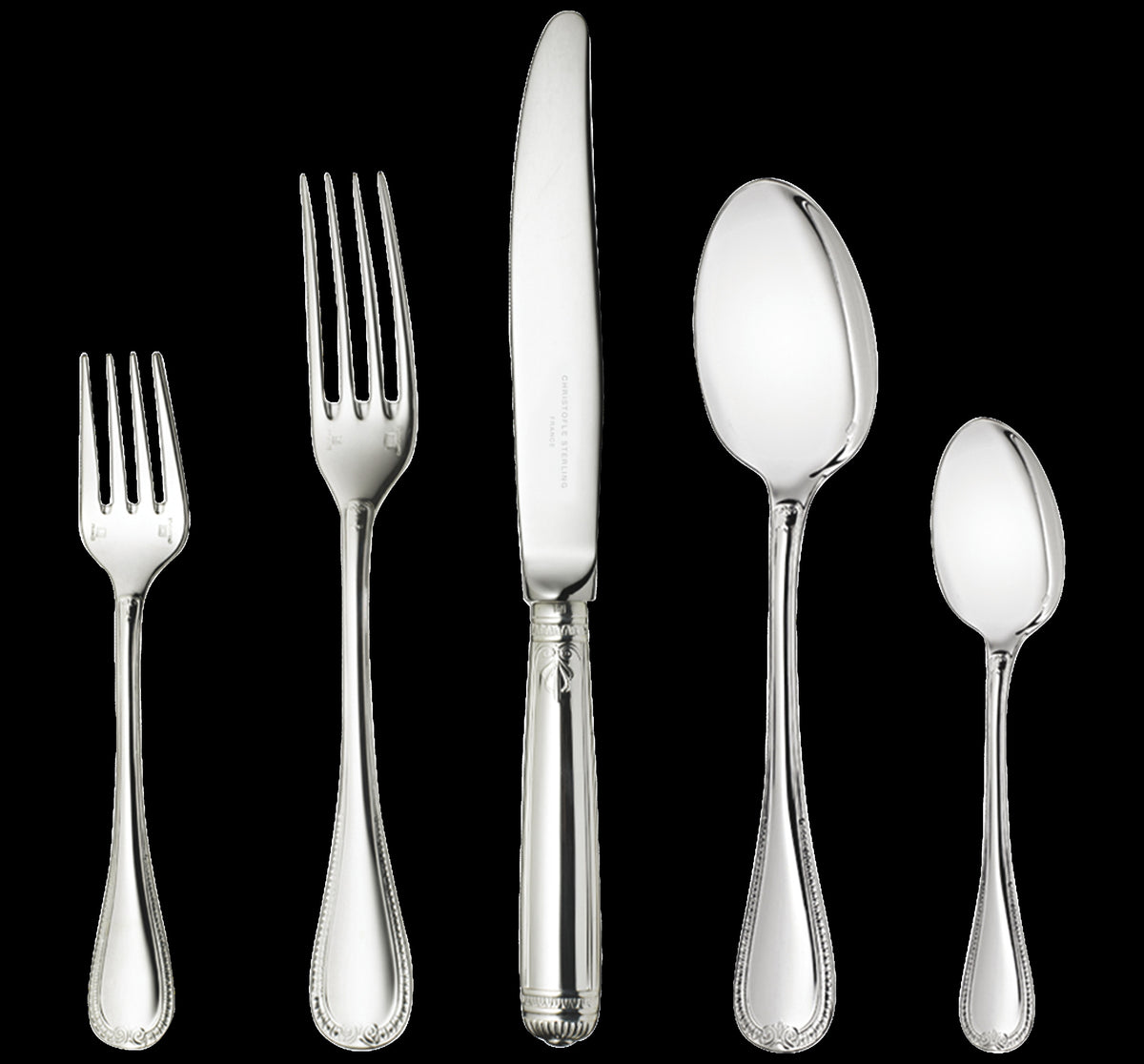 Malmaison Sterling Silver Individual Place Setting, Set of 5