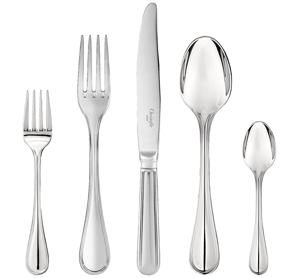 Albi Stainless Steel Individual Place Setting, Set of 5