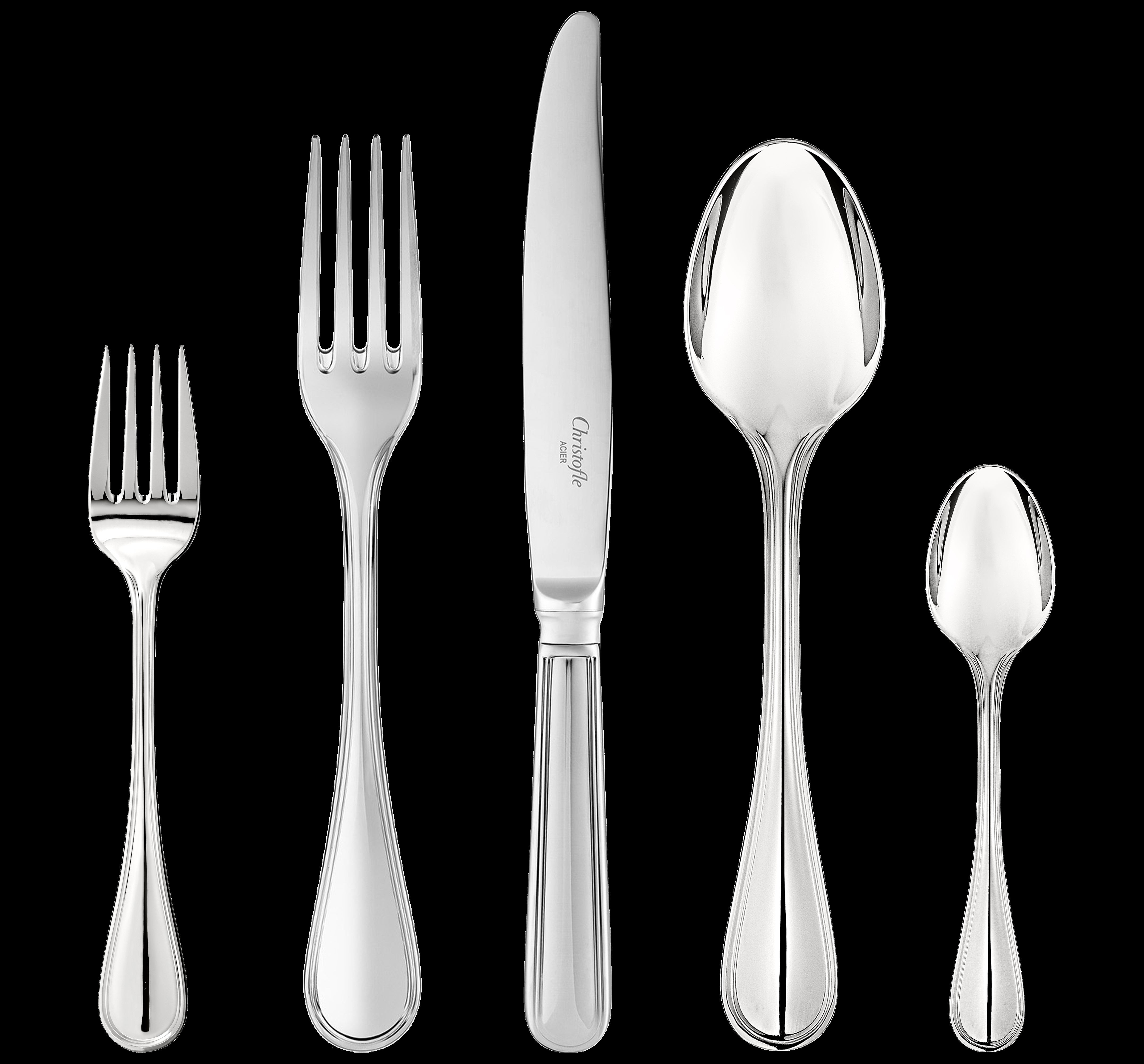 Albi Stainless Steel Individual Place Setting, Set of 5