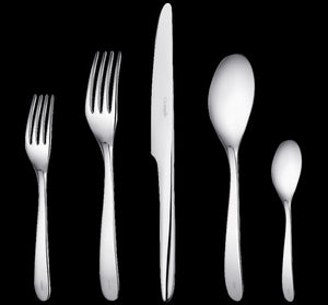 L’Ame de Christofle Stainless Steel Individual Place Setting, Set of 5