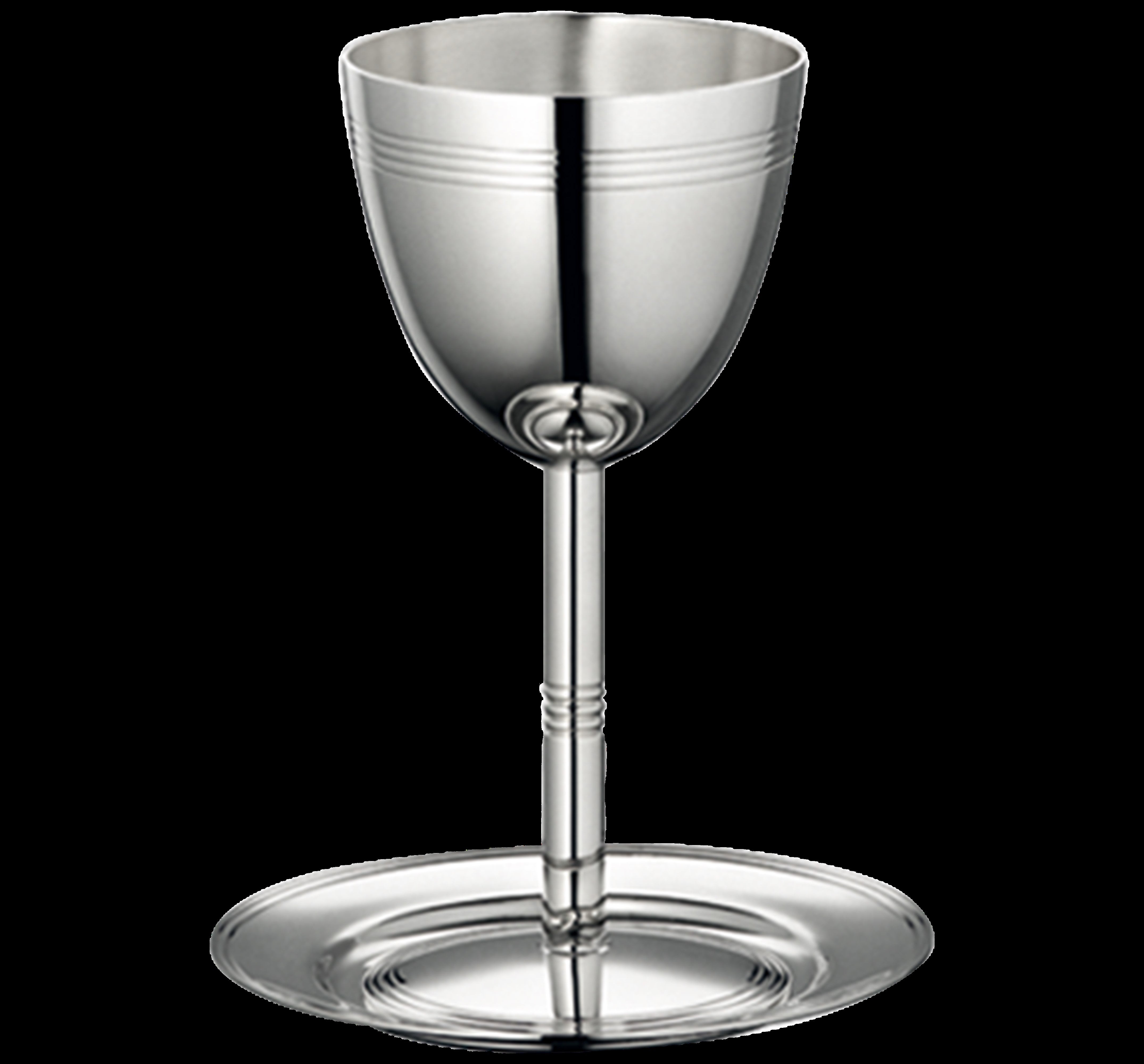 Silver-plated Kiddush Cup