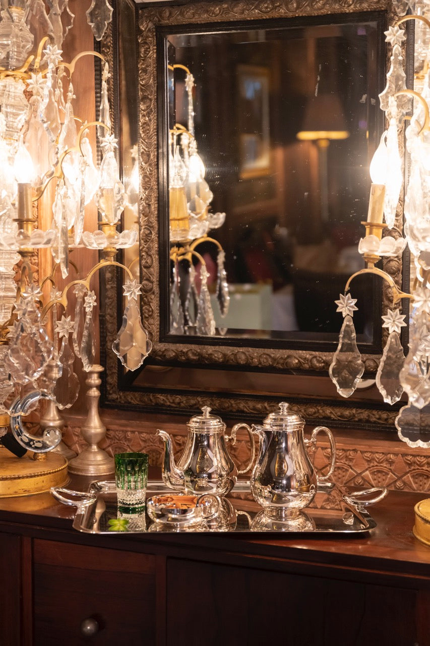 Vertigo Silver-plated Extra Large Tray with Handles