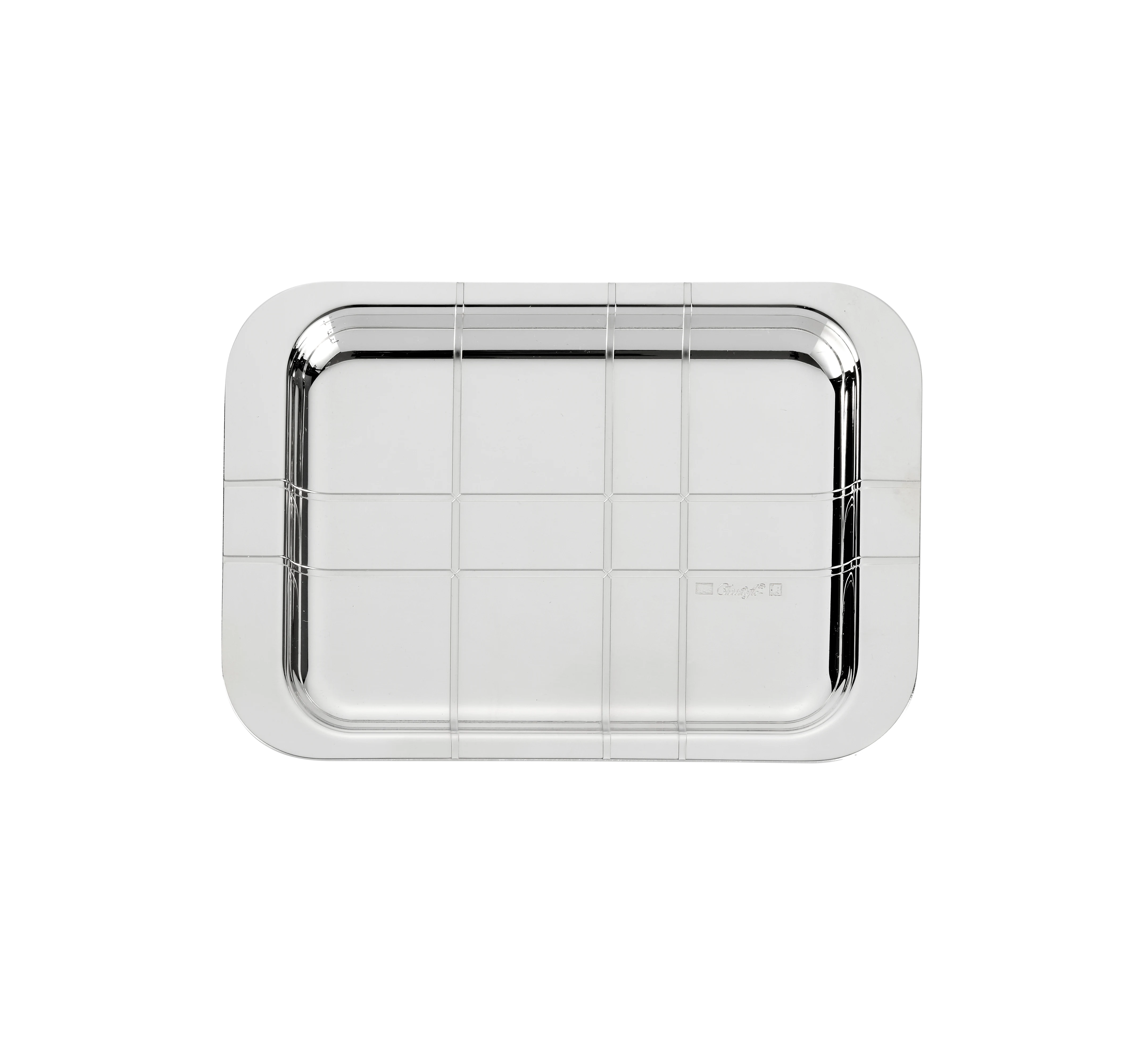 Graphik Silver-plated Card Tray