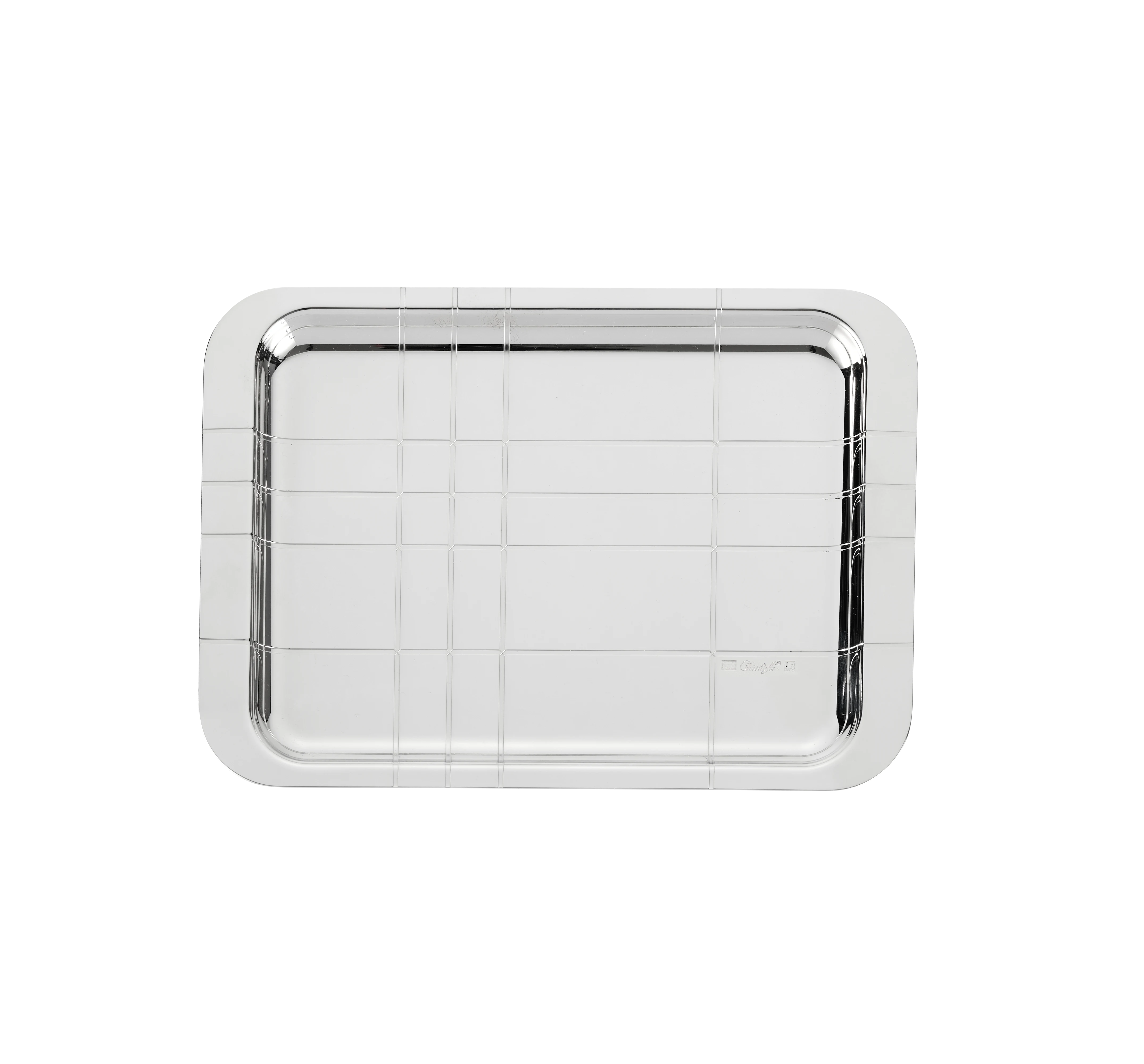 Graphik Silver-plated Medium Tray