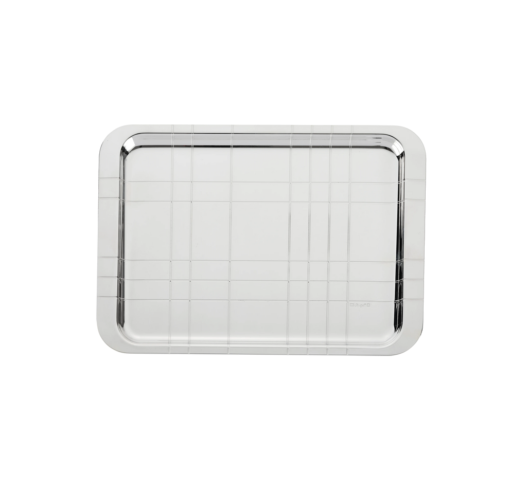 Graphik Silver-plated Small Tray