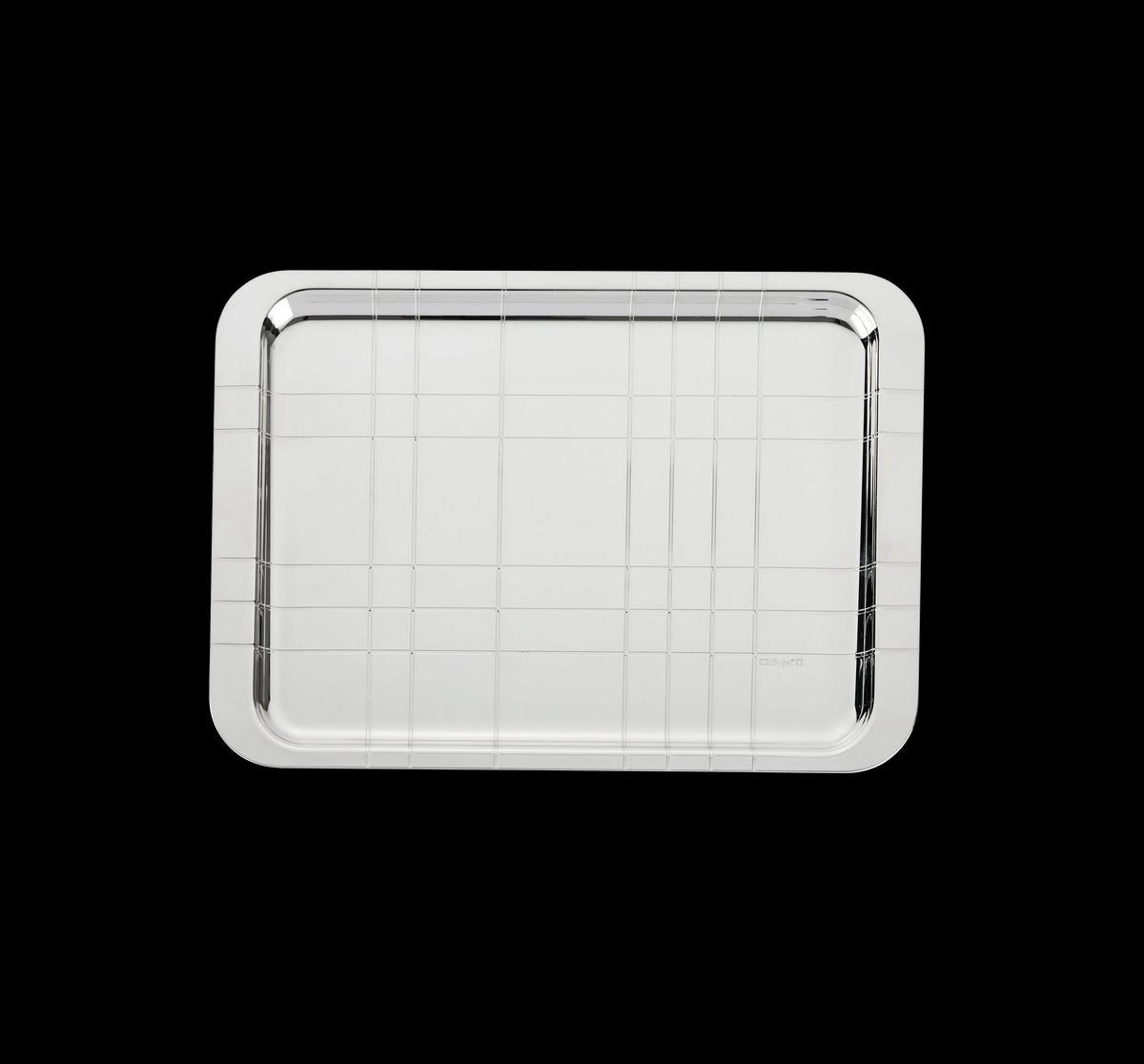 Graphik Silver-plated Small Tray