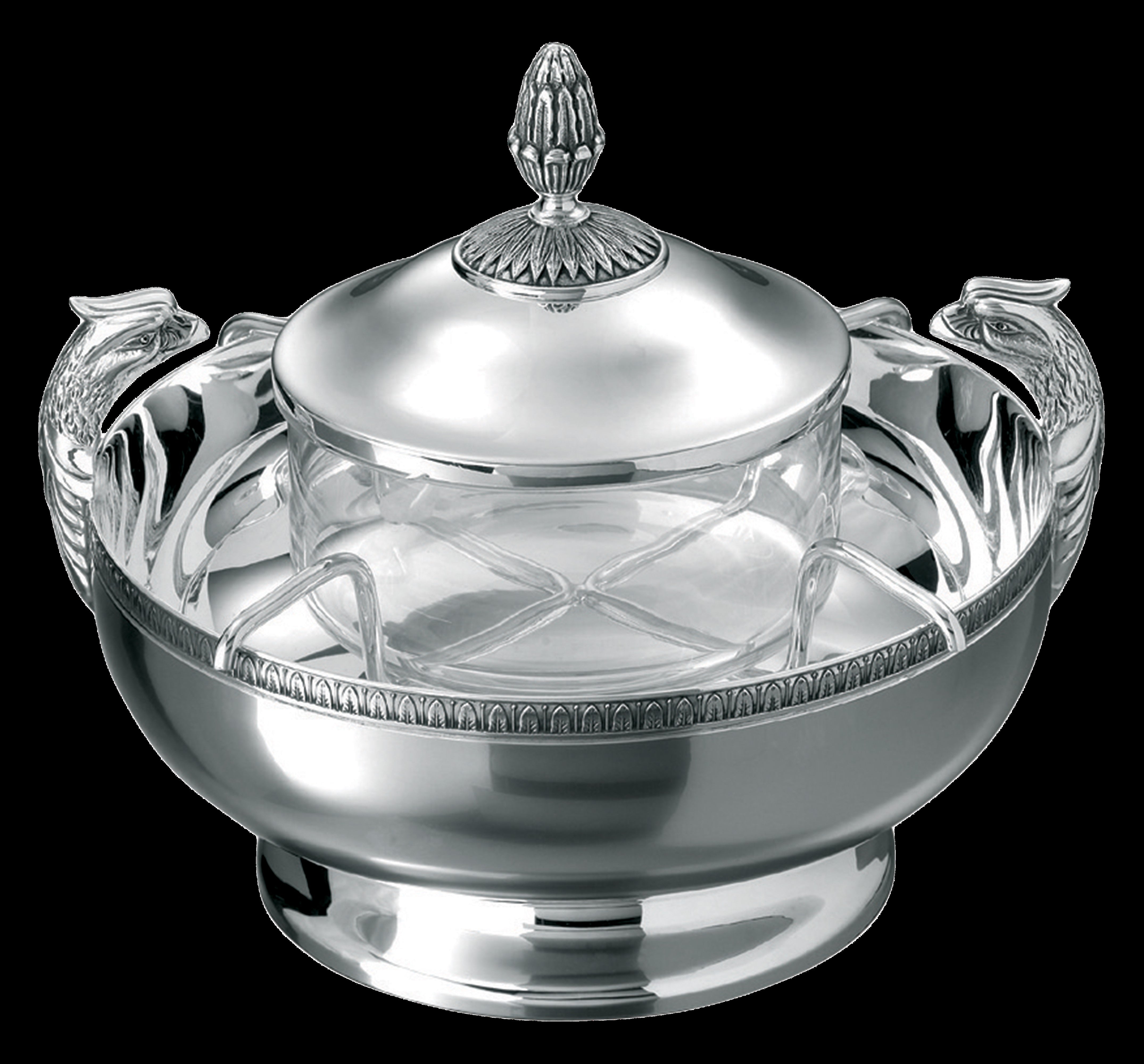 Malmaison Silver-plated Caviar Server