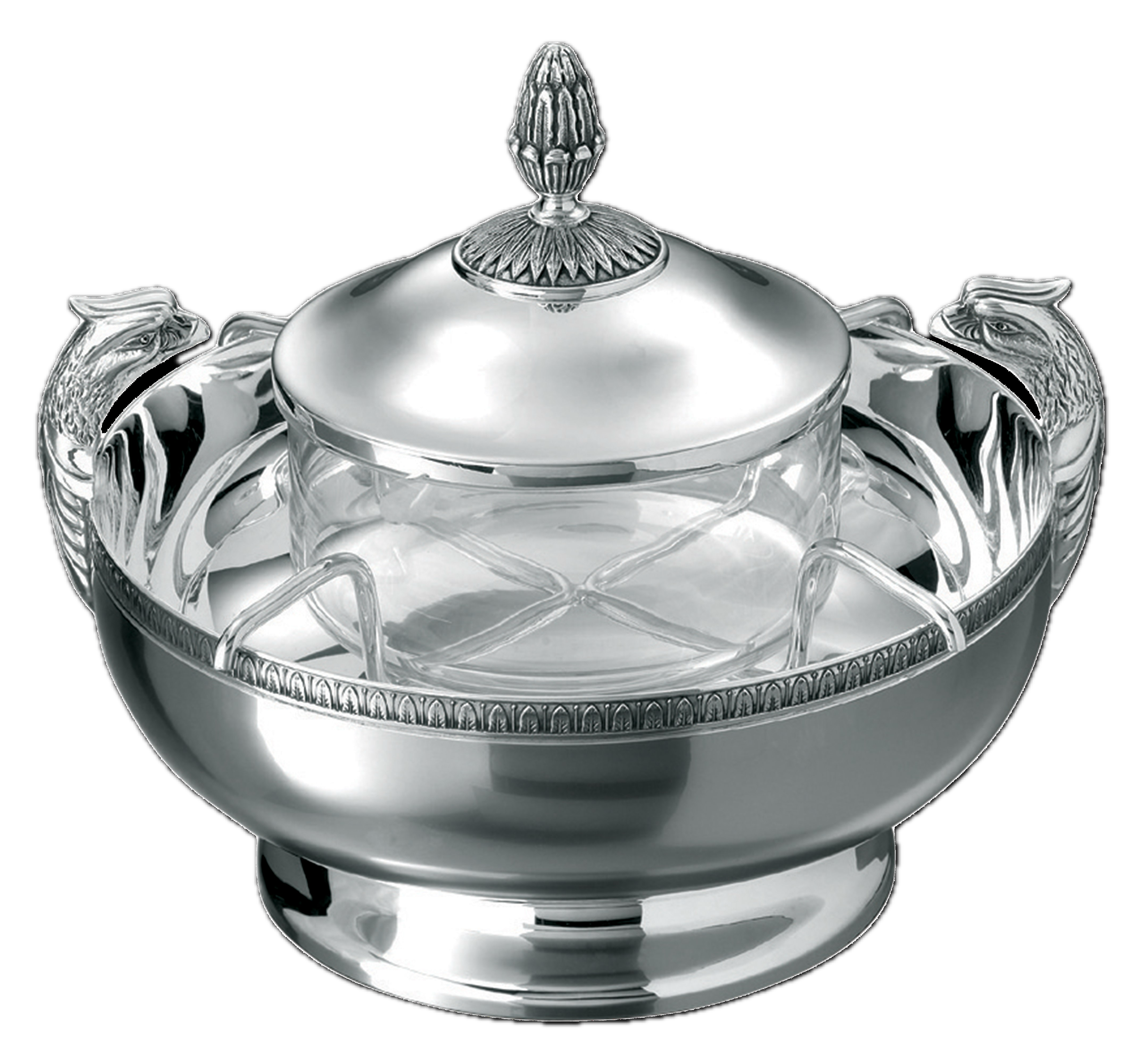 Malmaison Silver-plated Caviar Server