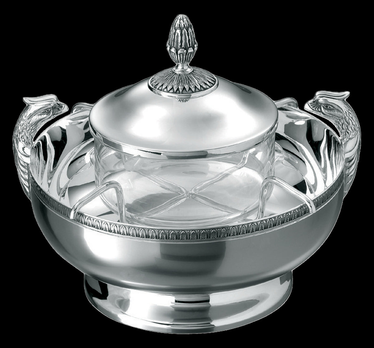 Malmaison Silver-plated Caviar Server