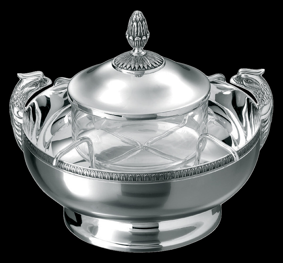 Malmaison Silver-plated Caviar Server