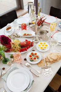 Vertigo Silver-plated Caviar Dish, Small