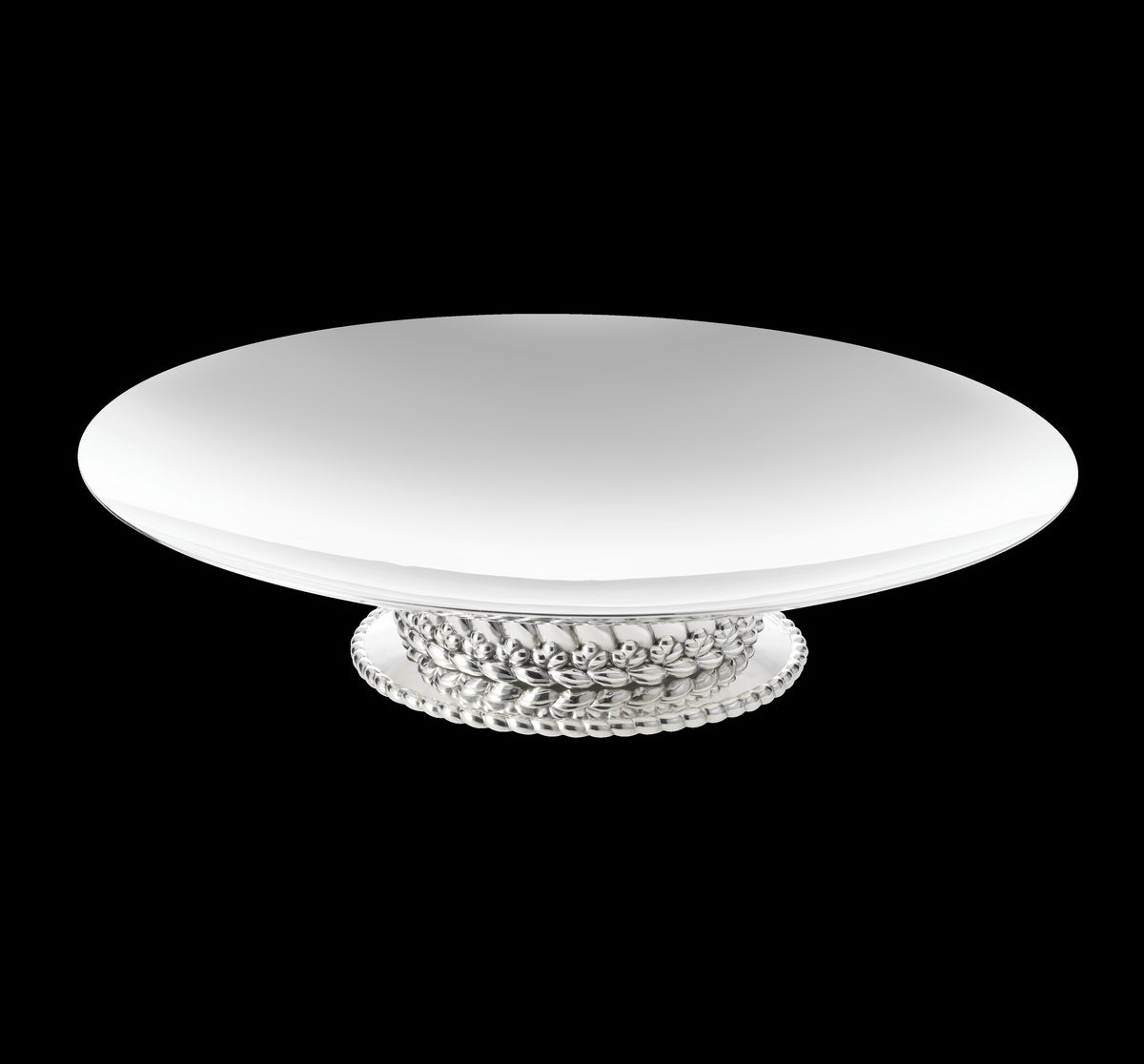 Babylone Silver-pated Centerpiece Bowl