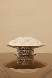 Babylone Silver-pated Centerpiece Bowl