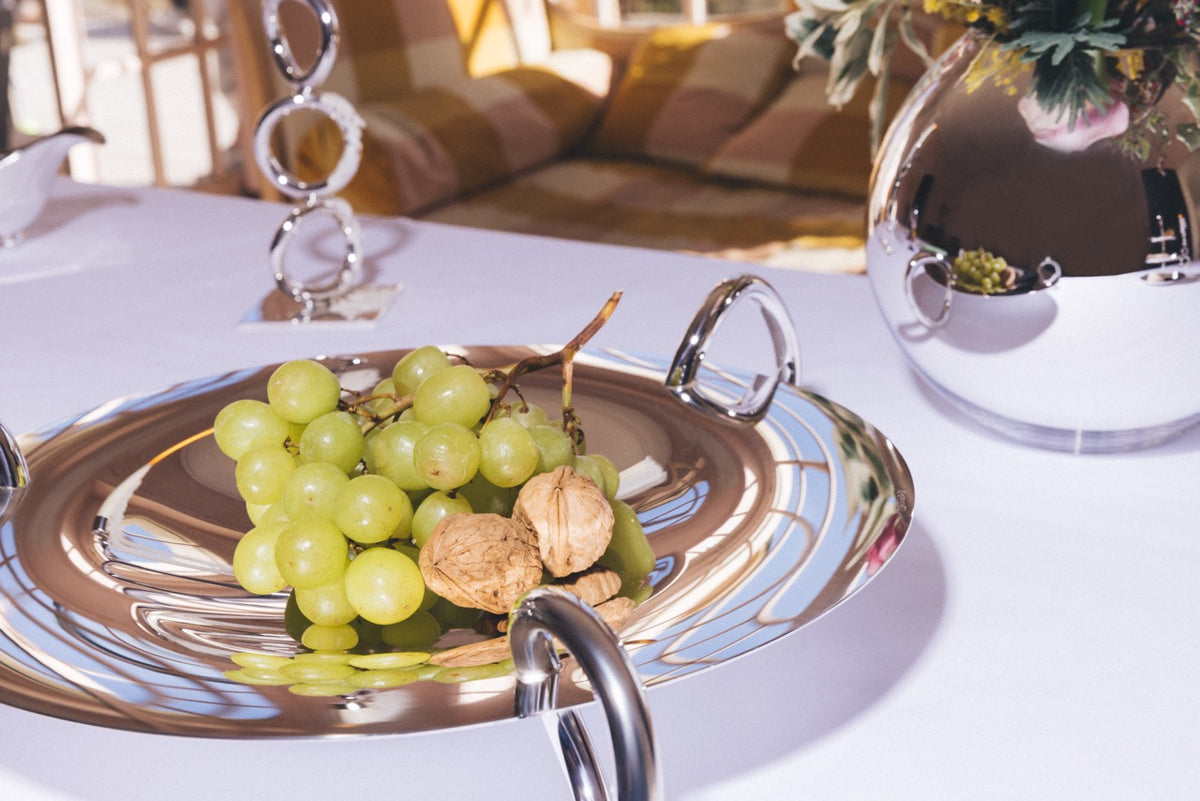 Vertigo Silver-plated Centerpiece Bowl