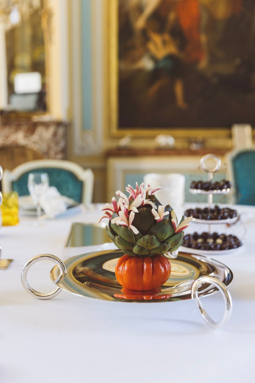 Vertigo Silver-plated Centerpiece Bowl