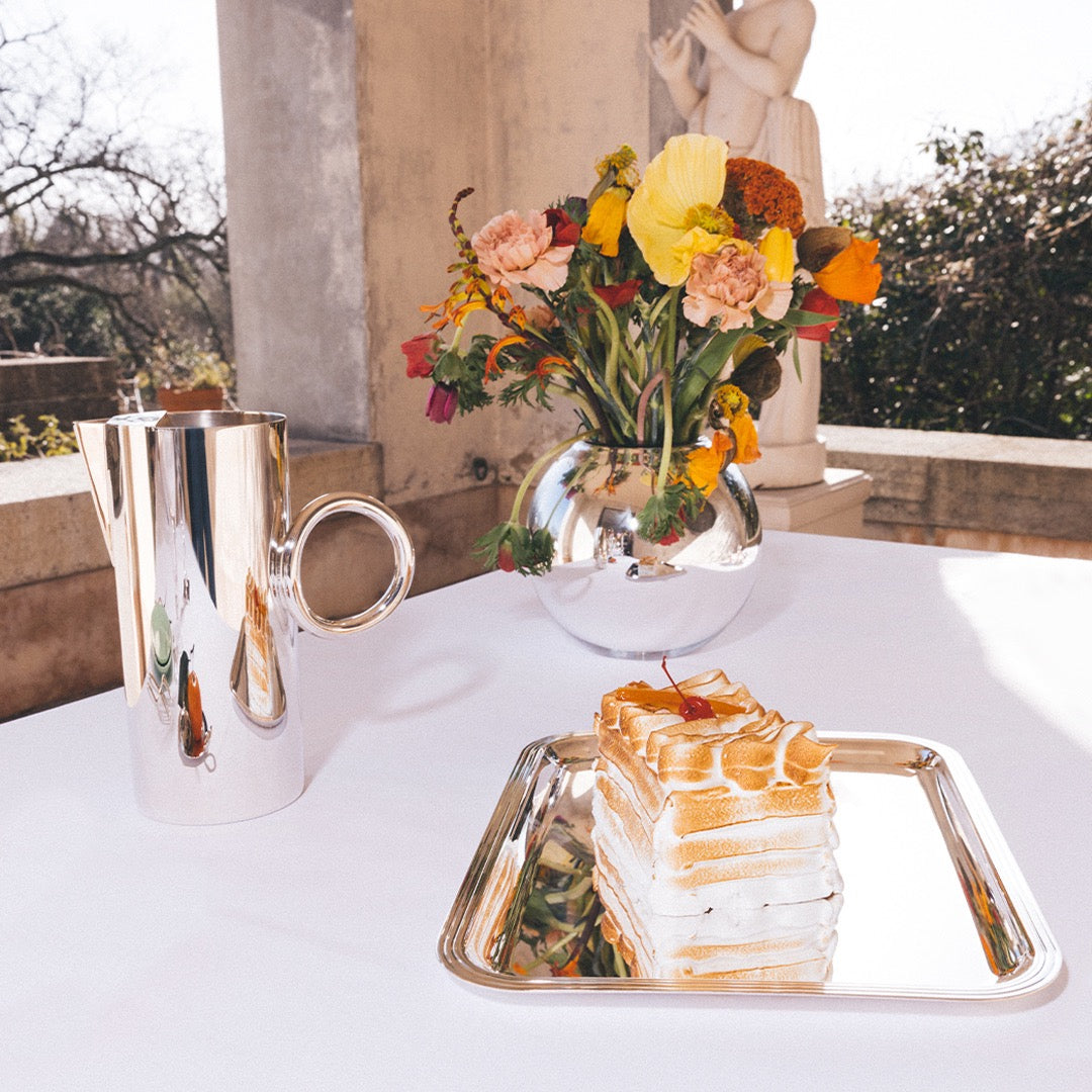 Vertigo Silver-plated Water Pitcher