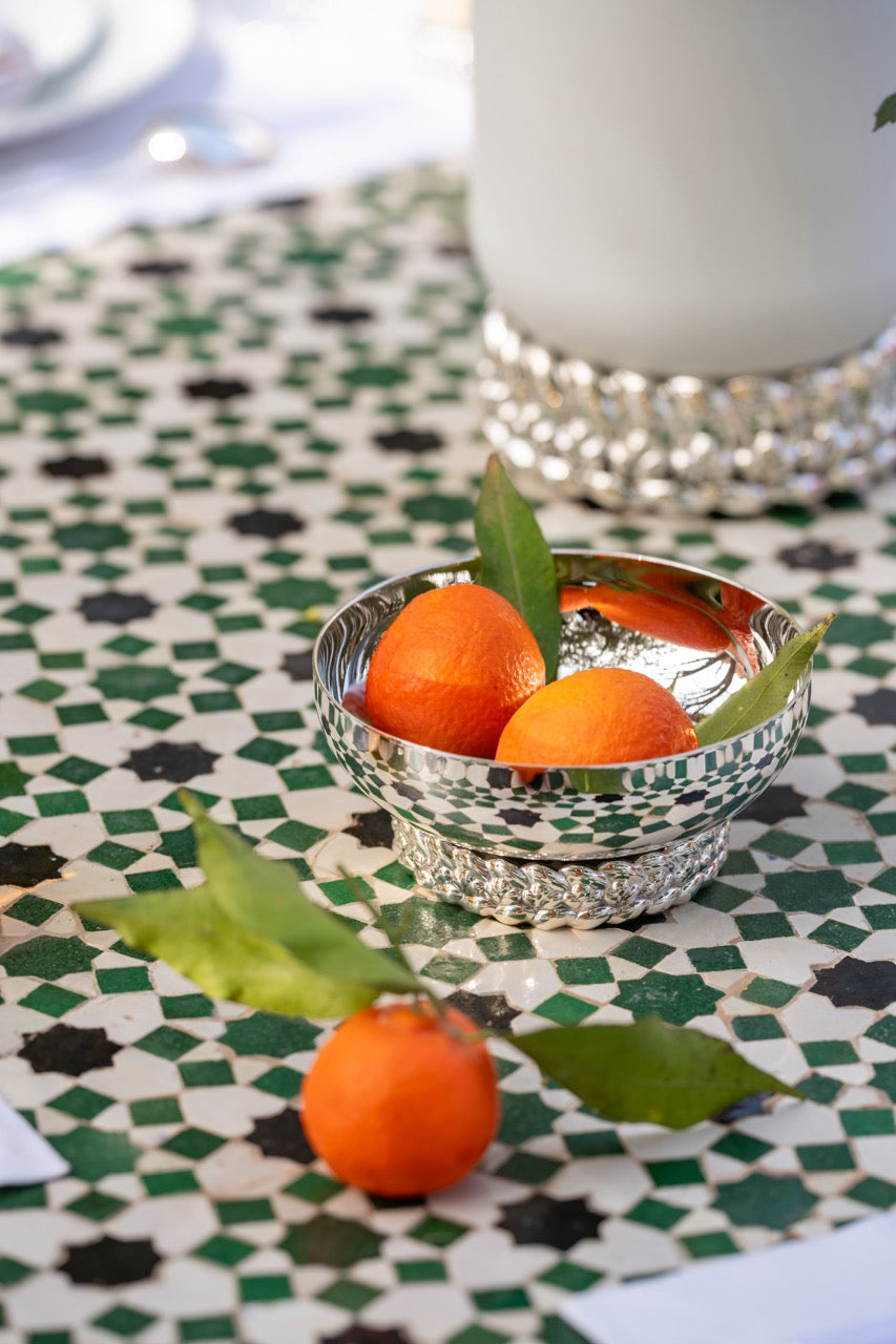Babylone Silver-plated Small Bowl