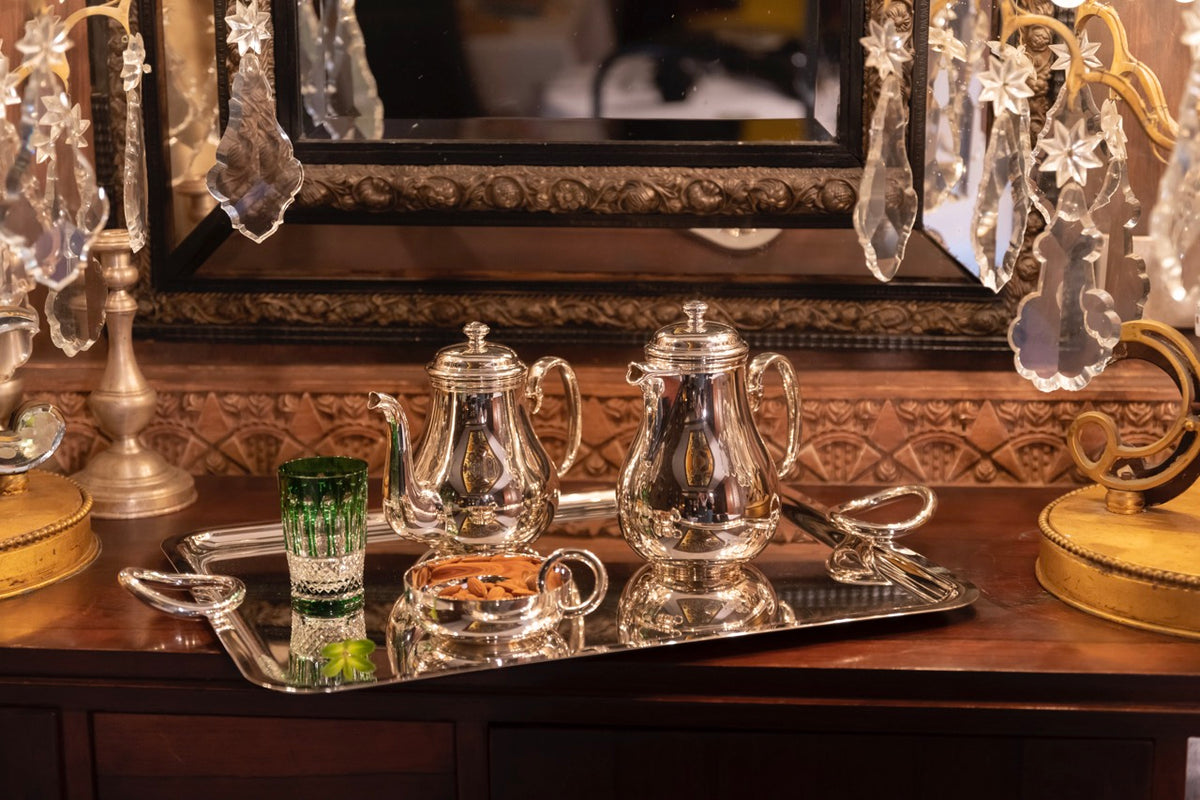 Vertigo Silver-plated Medium Bowl