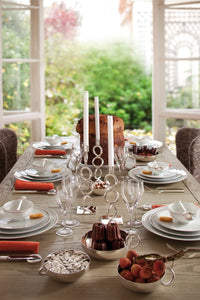 Vertigo Silver-plated Large Bowl