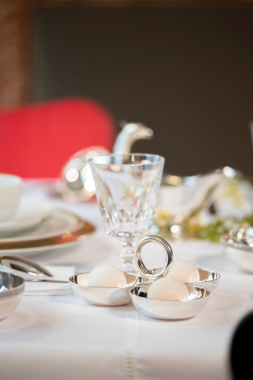 Vertigo Silver-plated 3-Part Server, Small