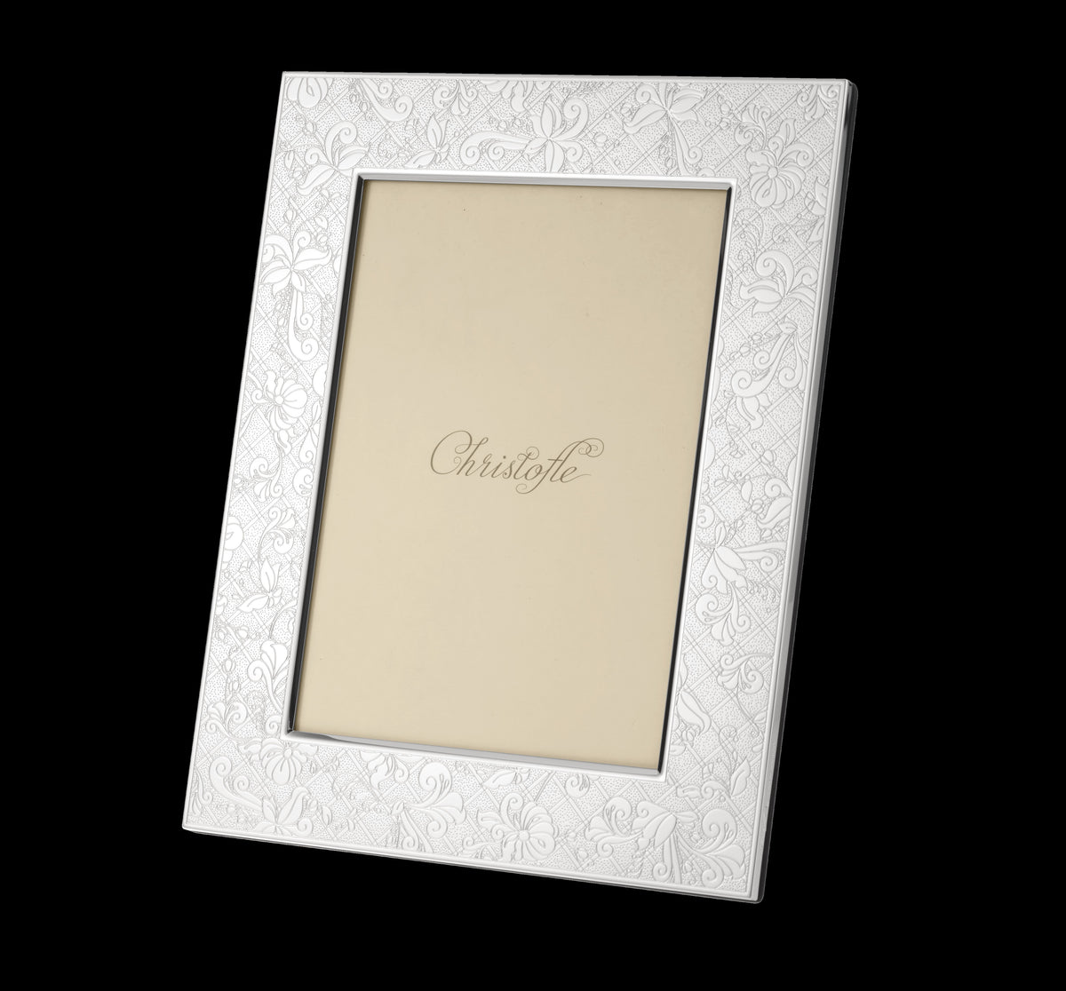 Jardin d’Eden Silver-plated 4" x 6" Picture Frame