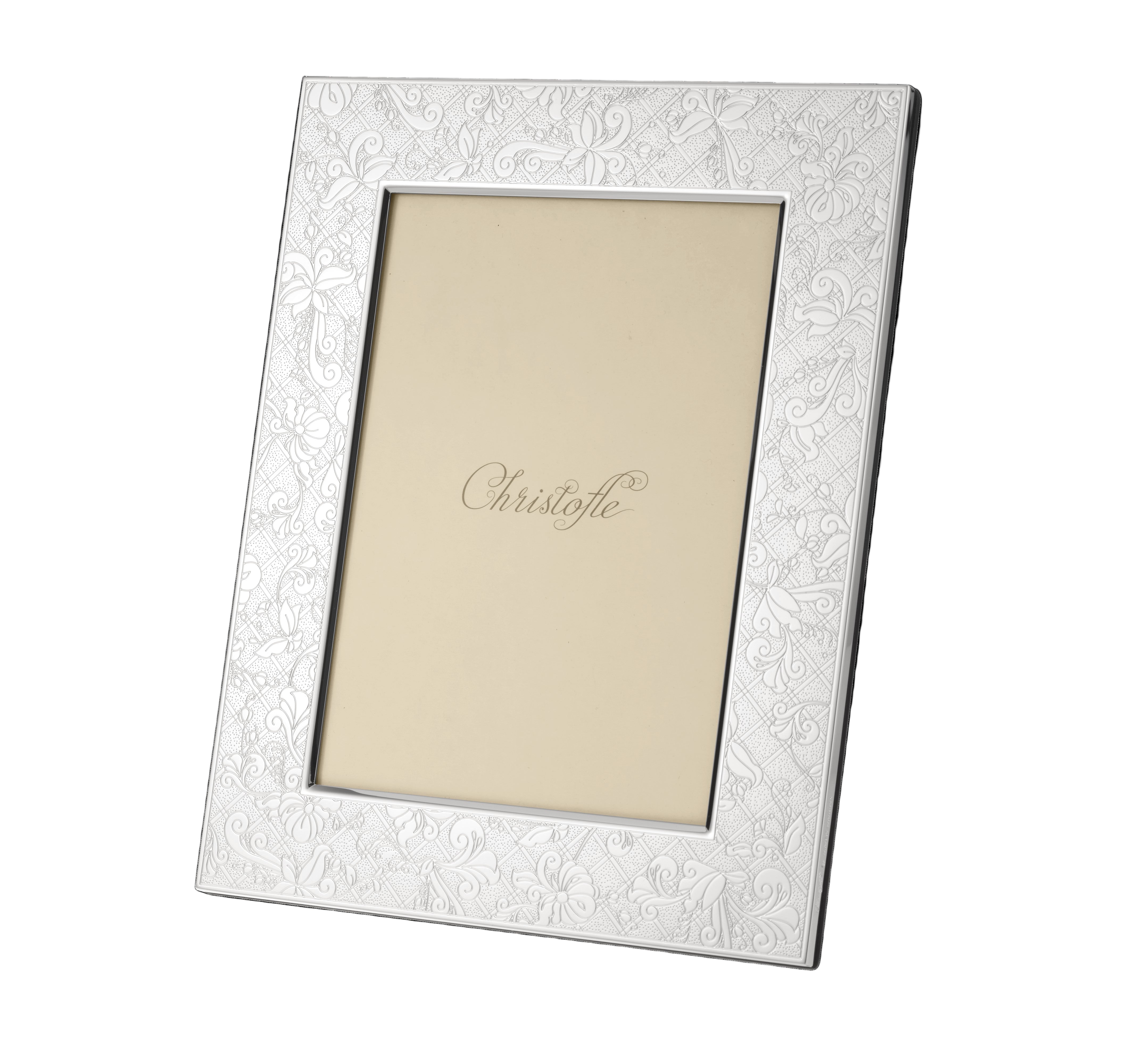 Jardin d’Eden Silver-plated 5" x 7" Picture Frame