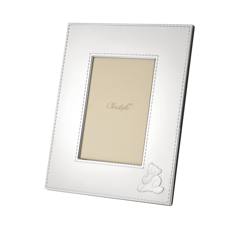 Charlie Bear Silver-Plated 4x6 Picture Frame