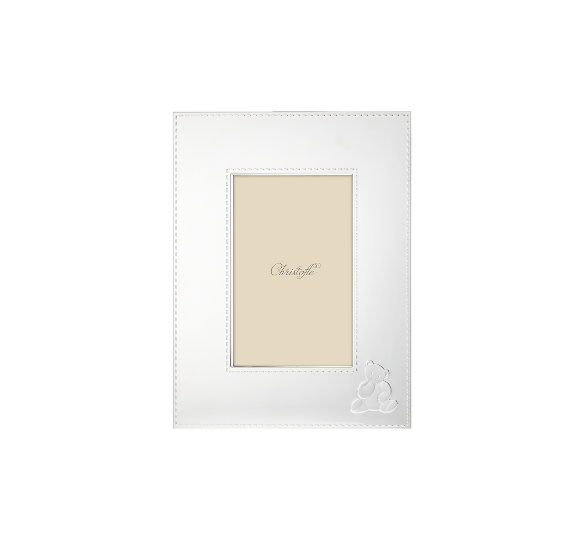 Charlie Bear Silver-Plated 4x6 Picture Frame
