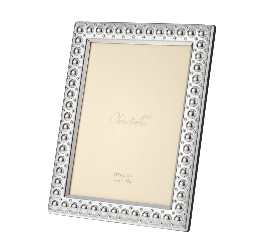 Perles Sterling Silver 5" × 7" Picture Frame