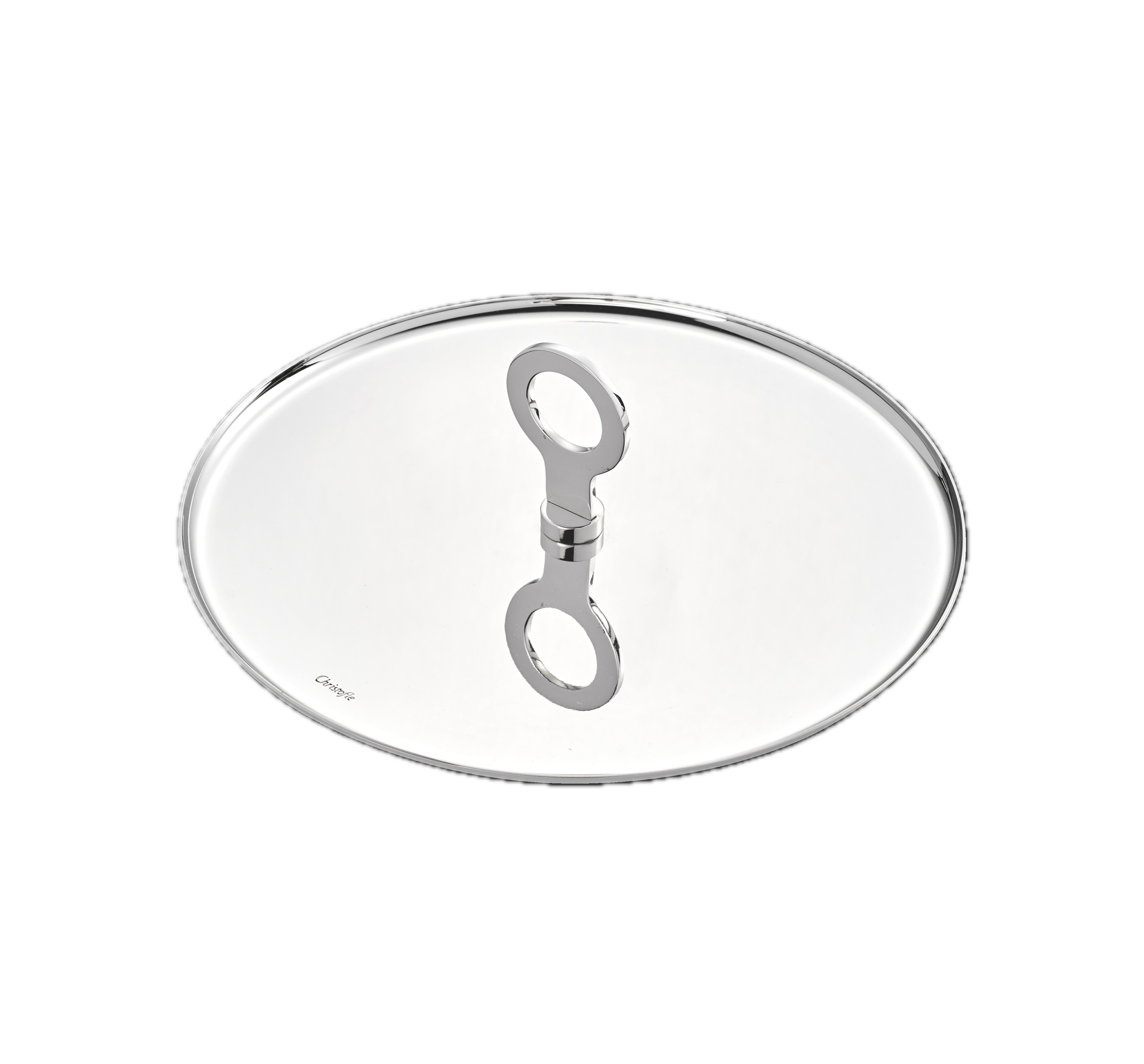 Oh de Christofle Stainless Steel Cocktail Plate