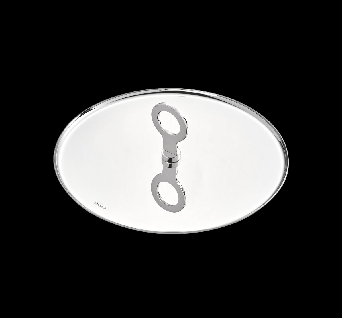 Oh de Christofle Stainless Steel Cocktail Plate