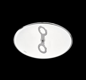 Oh de Christofle Stainless Steel Cocktail Plate