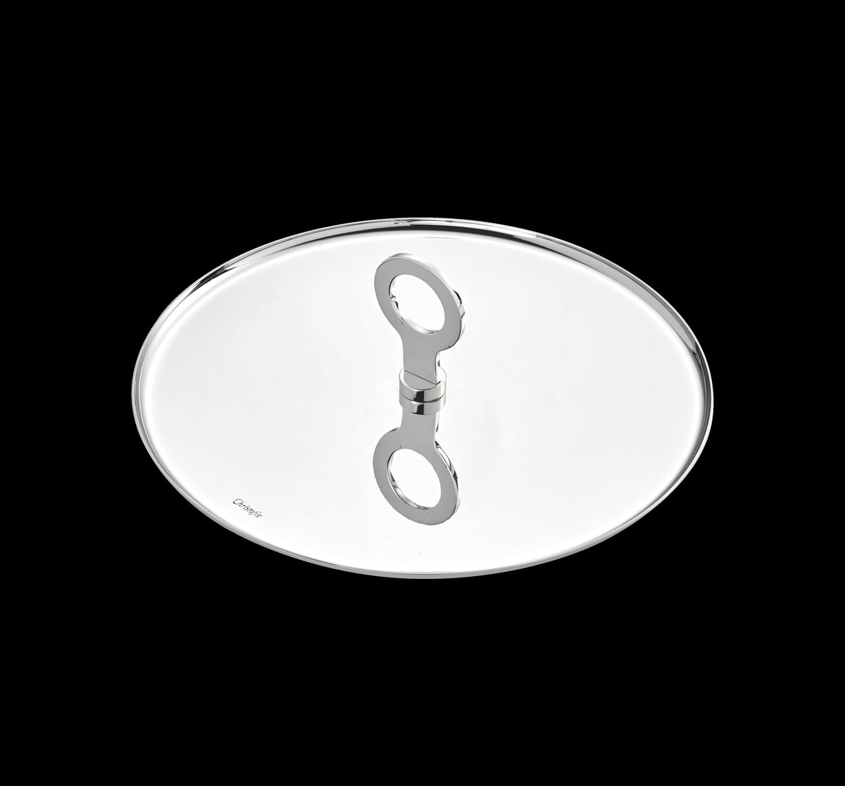 Oh de Christofle Stainless Steel Cocktail Plate