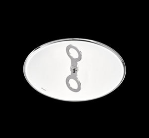 Oh de Christofle Stainless Steel Cocktail Plate