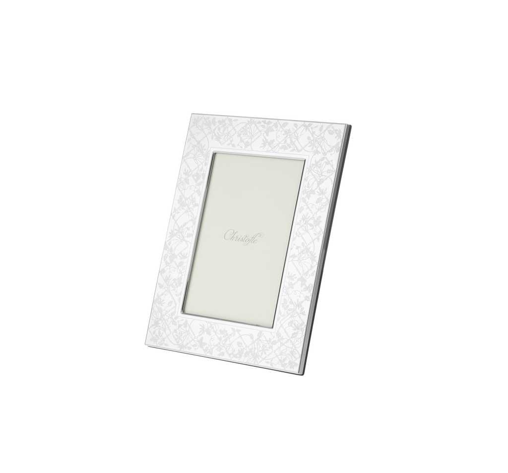 Les Fables Stainless Steel 4x6 Picture Frame