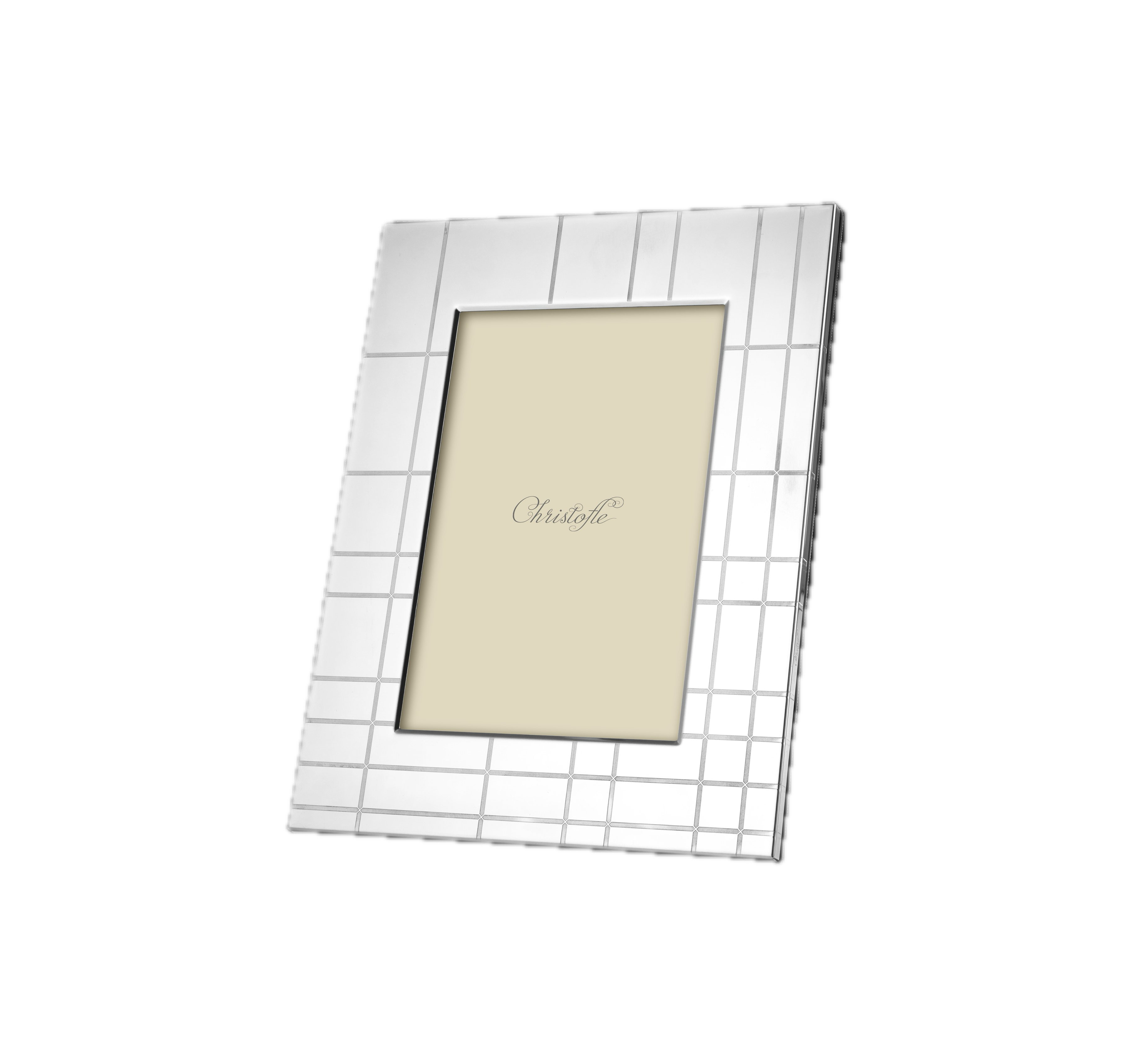 Graphik Stainless Steel 4"x 6" Picture Frame