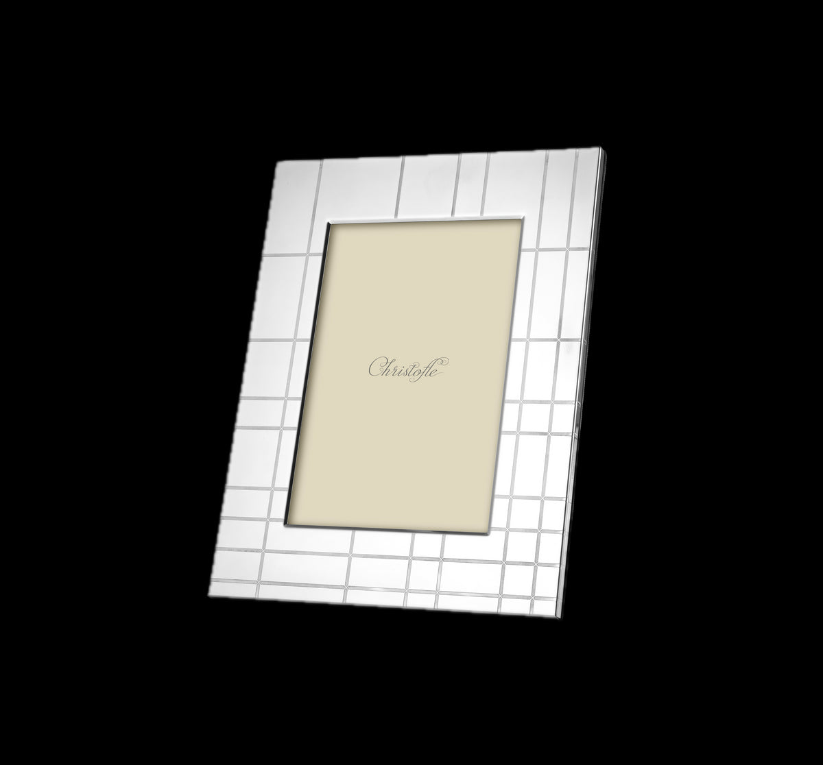 Graphik Stainless Steel 4"x 6" Picture Frame