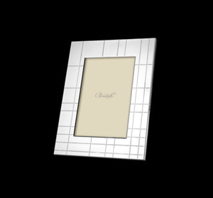 Graphik Stainless Steel 4"x 6" Picture Frame