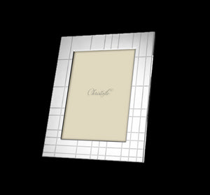 Graphik Stainless Steel 5"x7" Picture Frame