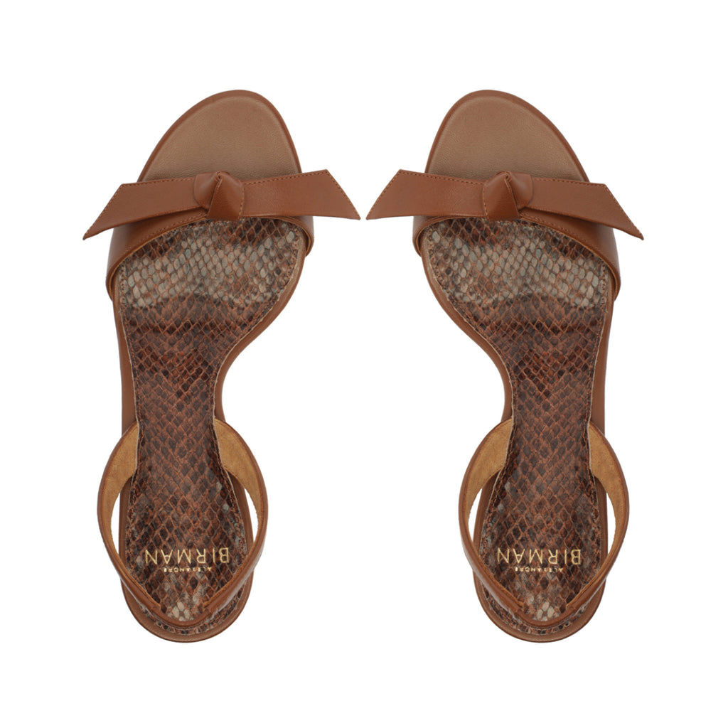 Clarita Sling Bell 85 in Espresso