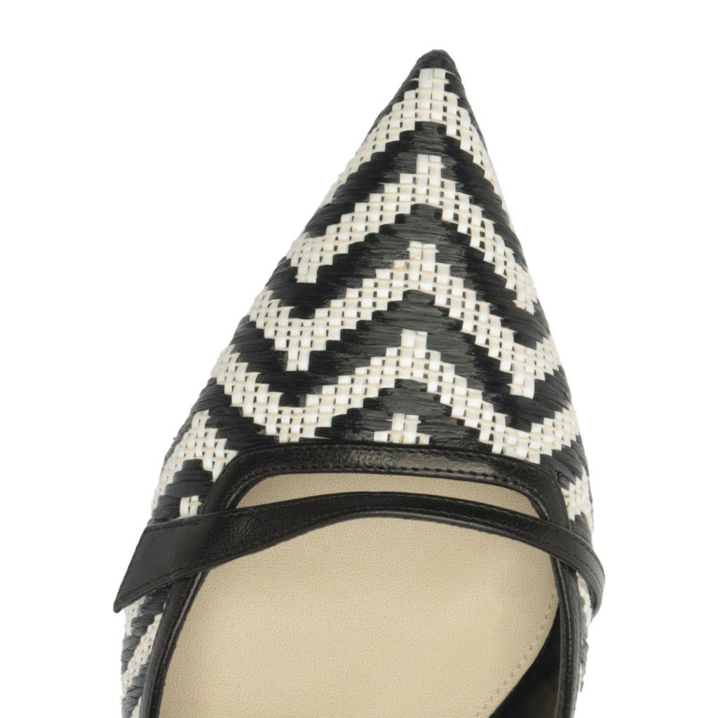 Tita Raffia Zig 85 in Black