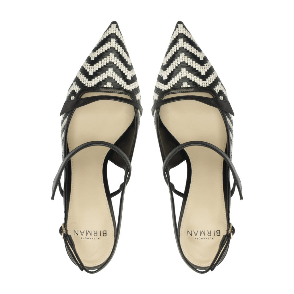 Tita Raffia Zig 85 in Black